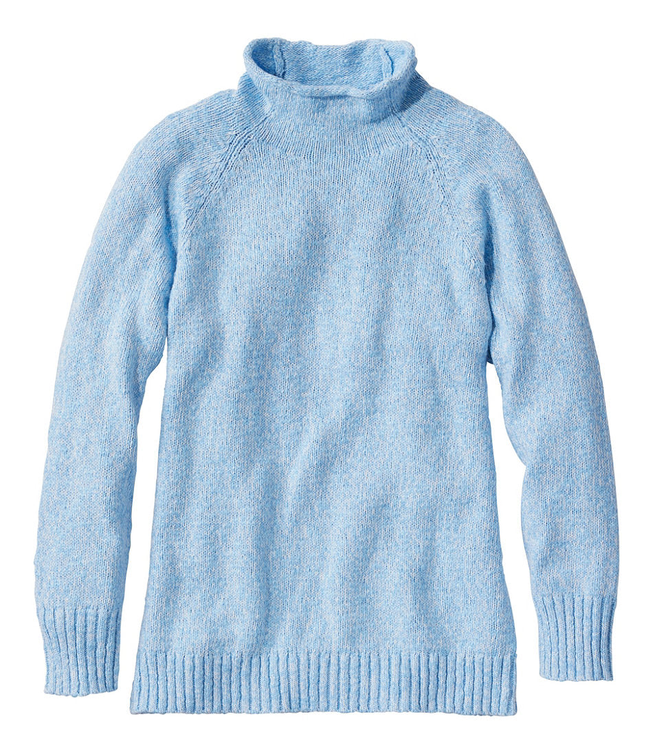 Women's Cotton Ragg Sweater, Funnelneck Pullover | L.L.Bean discount