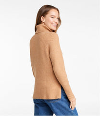 Women's SuperSoft Waffle Sweater, Turtleneck | L.L.Bean outlet