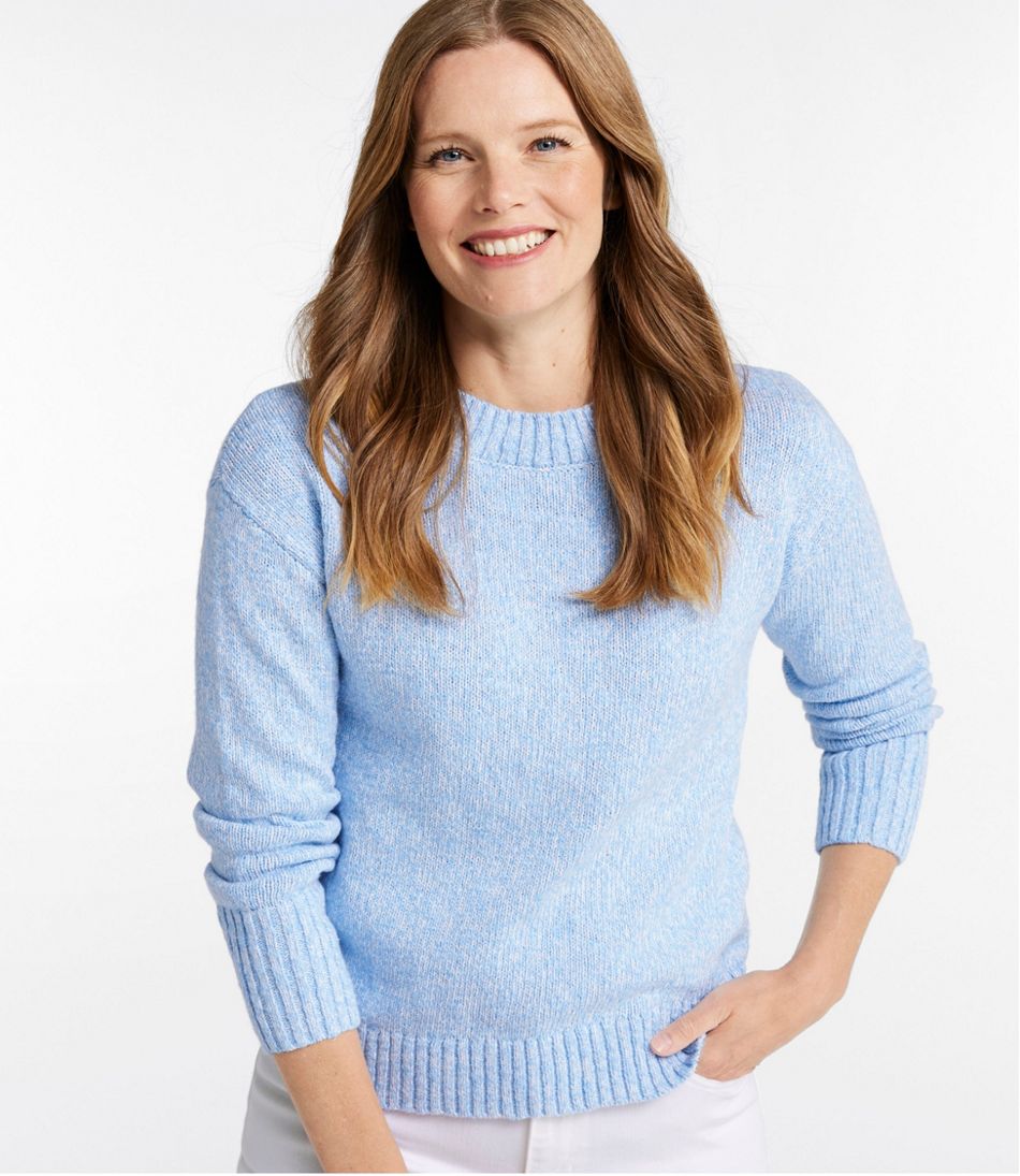 Women's Cotton Ragg Sweater, Crewneck | L.L.Bean sale