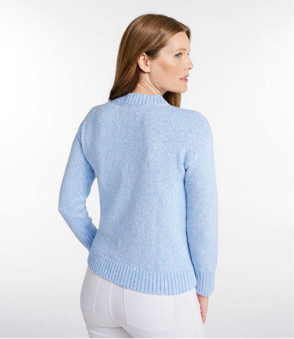 Women's Cotton Ragg Sweater, Crewneck | L.L.Bean sale