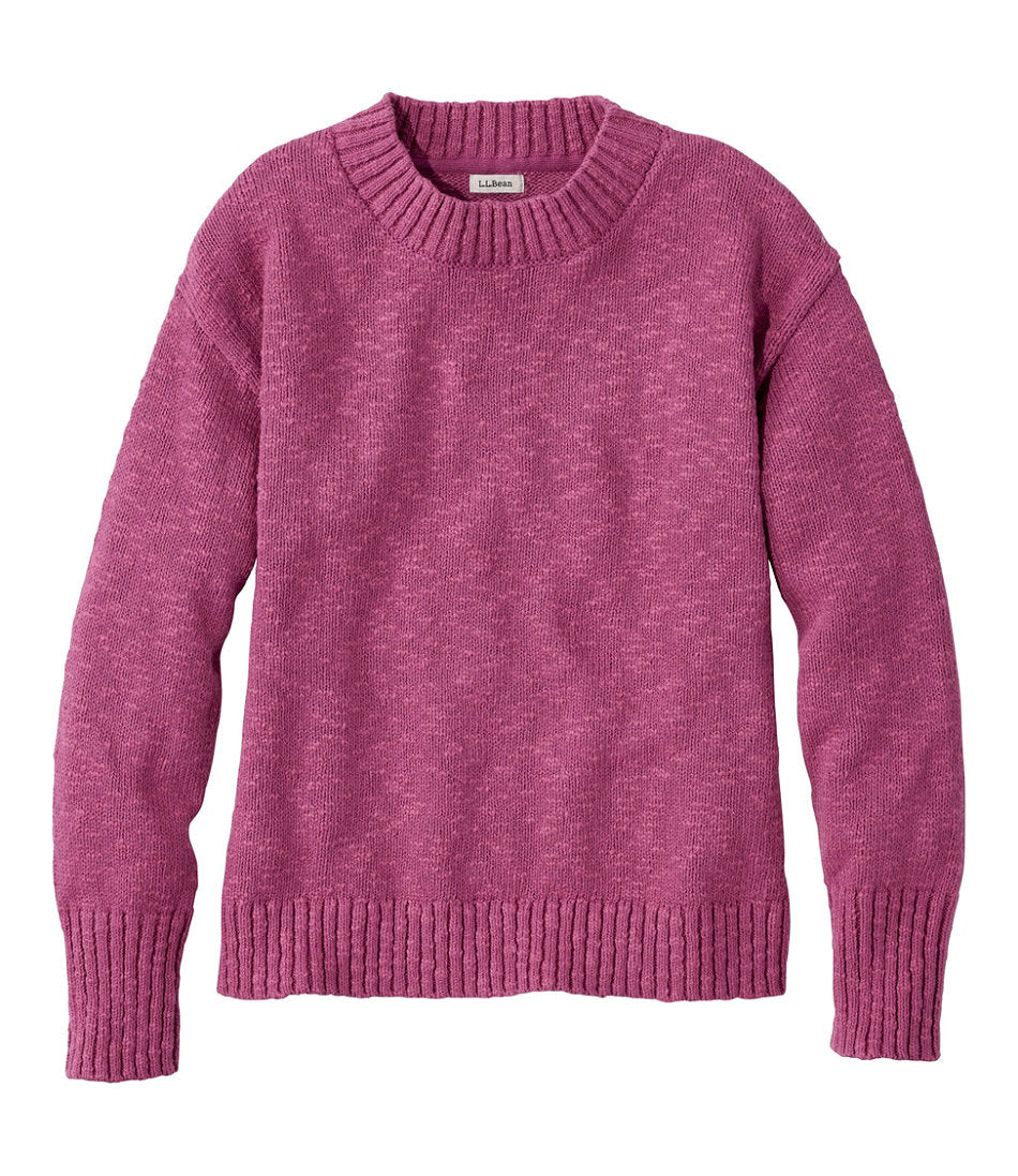 Women's Cotton Ragg Sweater, Crewneck | L.L.Bean sale
