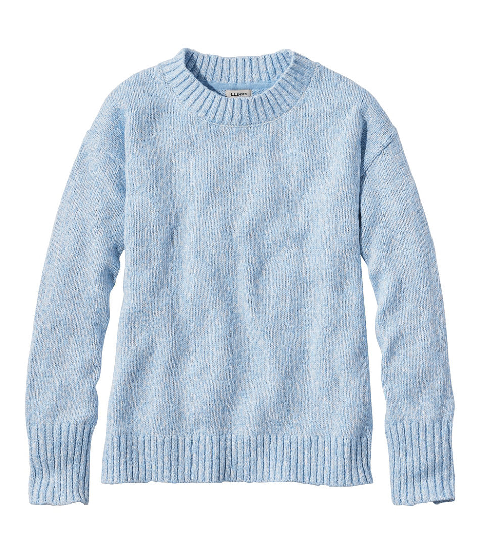 Women's Cotton Ragg Sweater, Crewneck | L.L.Bean sale