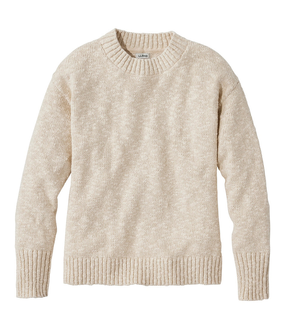 Women's Cotton Ragg Sweater, Crewneck | L.L.Bean sale