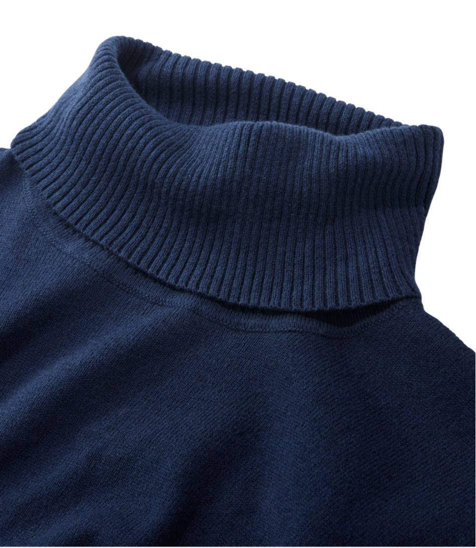 Women's Cotton/Cashmere Sweater, Turtleneck | L.L.Bean for sale