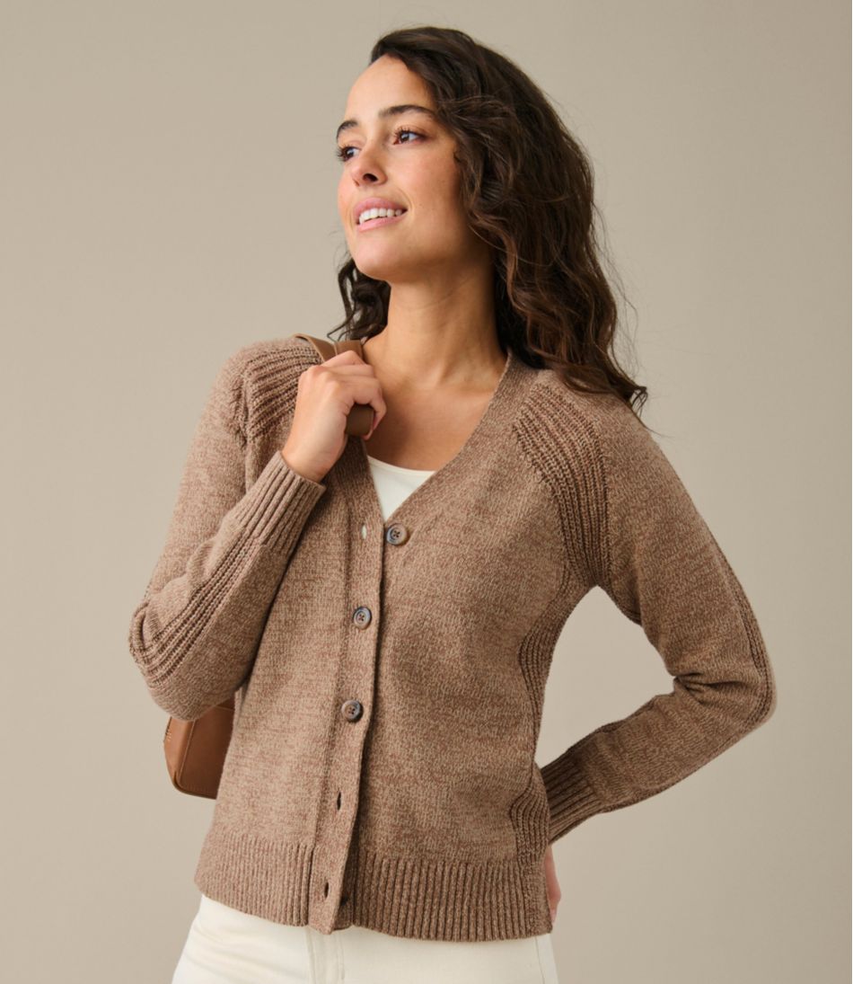 Women's Mariner Shaker Sweater, V-Neck Cardigan | L.L.Bean discount