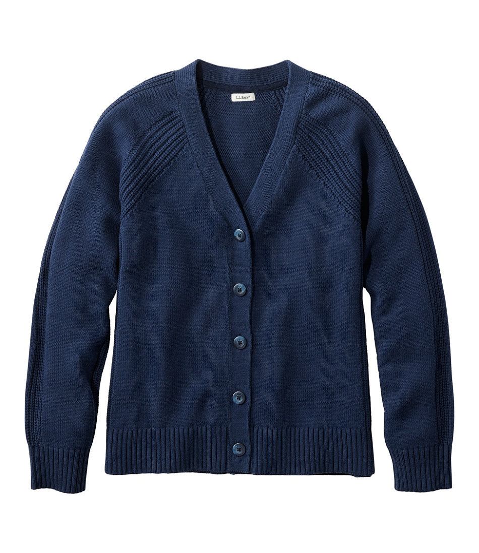 Women's Mariner Shaker Sweater, V-Neck Cardigan | L.L.Bean discount
