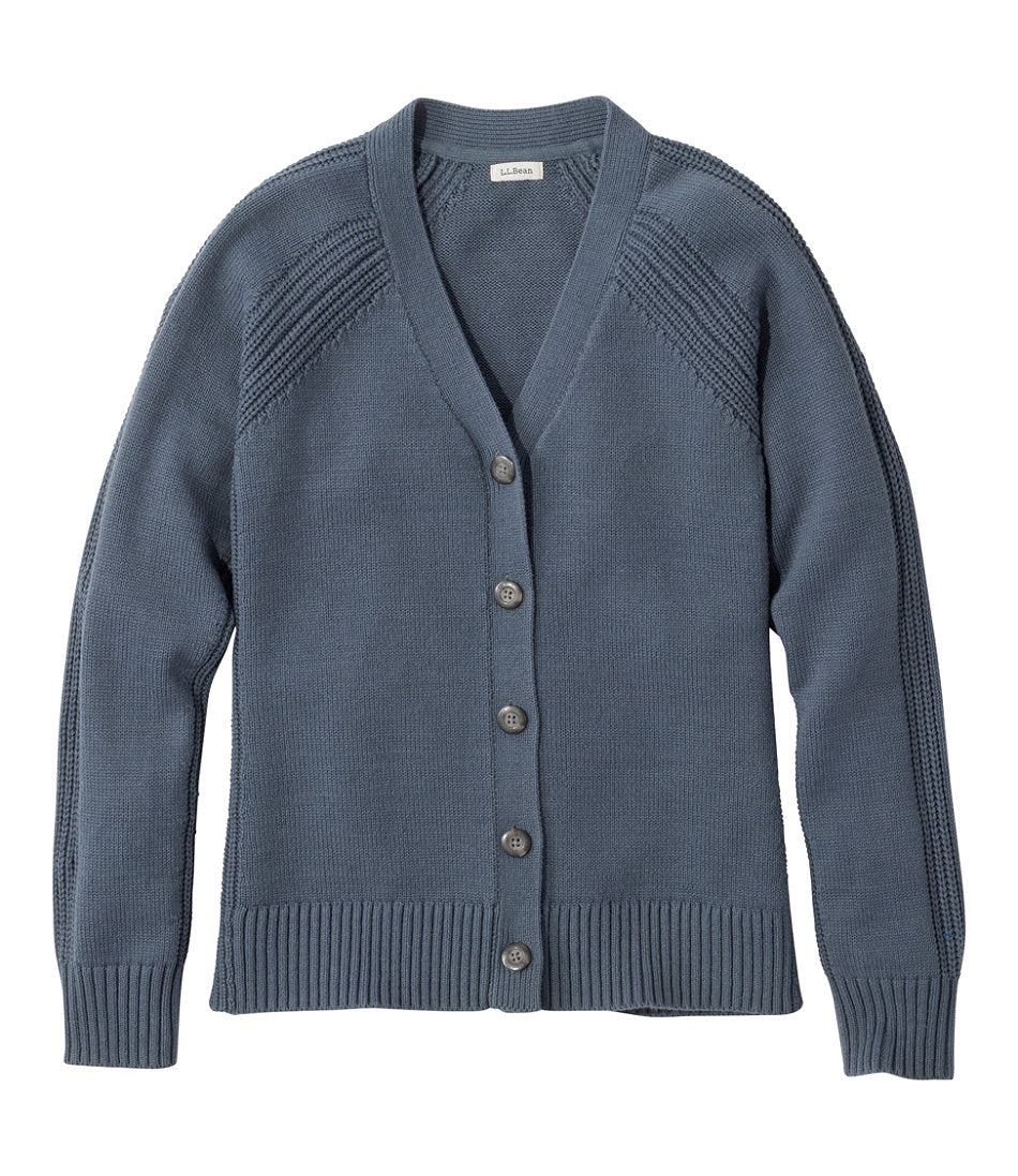 Women's Mariner Shaker Sweater, V-Neck Cardigan | L.L.Bean discount