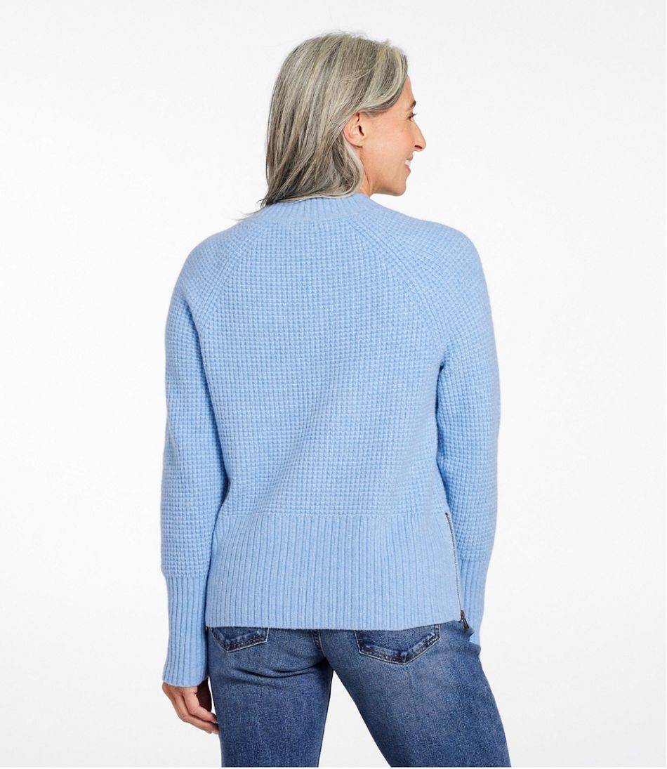 Women's SuperSoft Waffle Sweater, Crewneck | L.L.Bean online