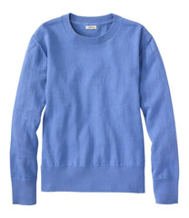 Women's Cotton/Cashmere Sweater, Crewneck | L.L.Bean sale