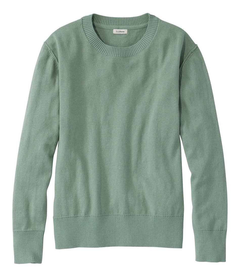 Women's Cotton/Cashmere Sweater, Crewneck | L.L.Bean sale