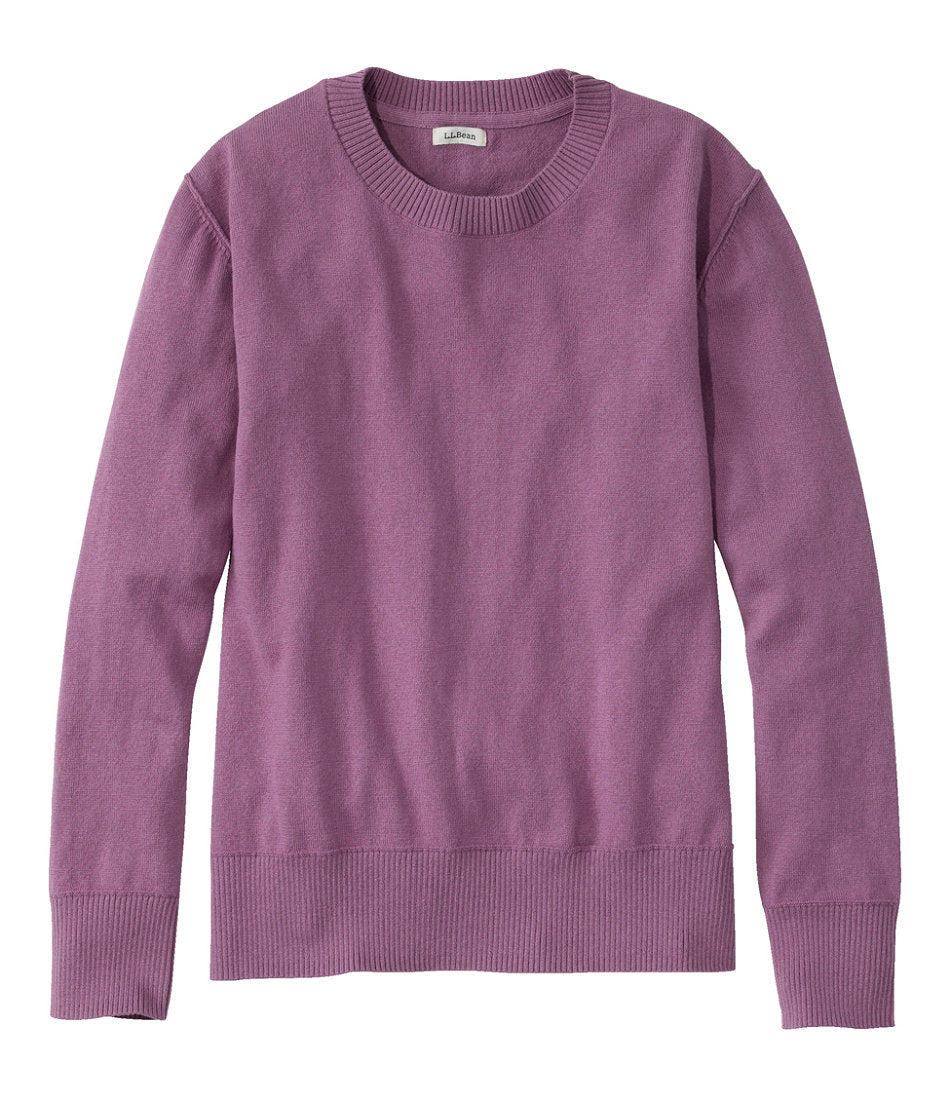 Women's Cotton/Cashmere Sweater, Crewneck | L.L.Bean sale