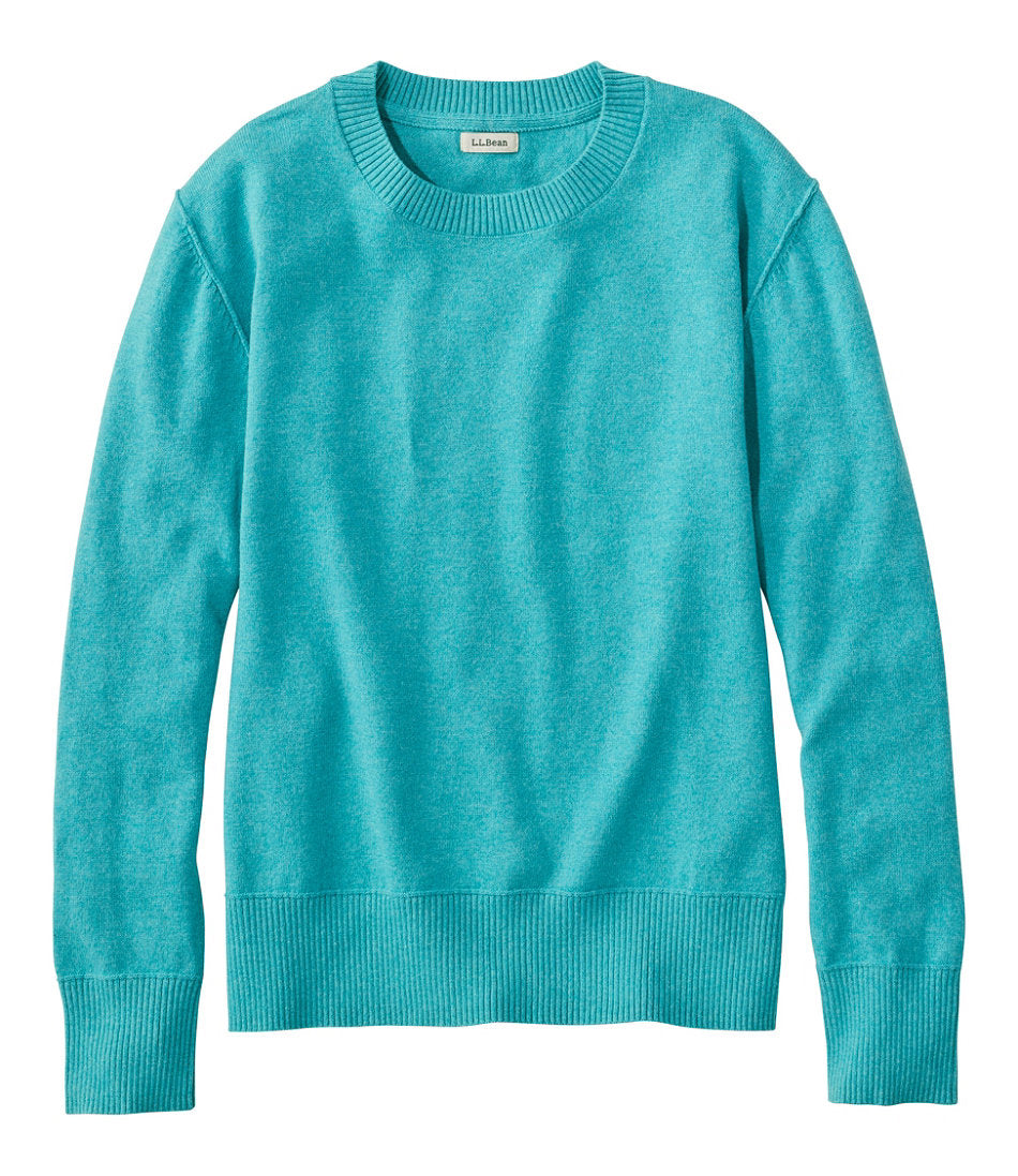 Women's Cotton/Cashmere Sweater, Crewneck | L.L.Bean sale
