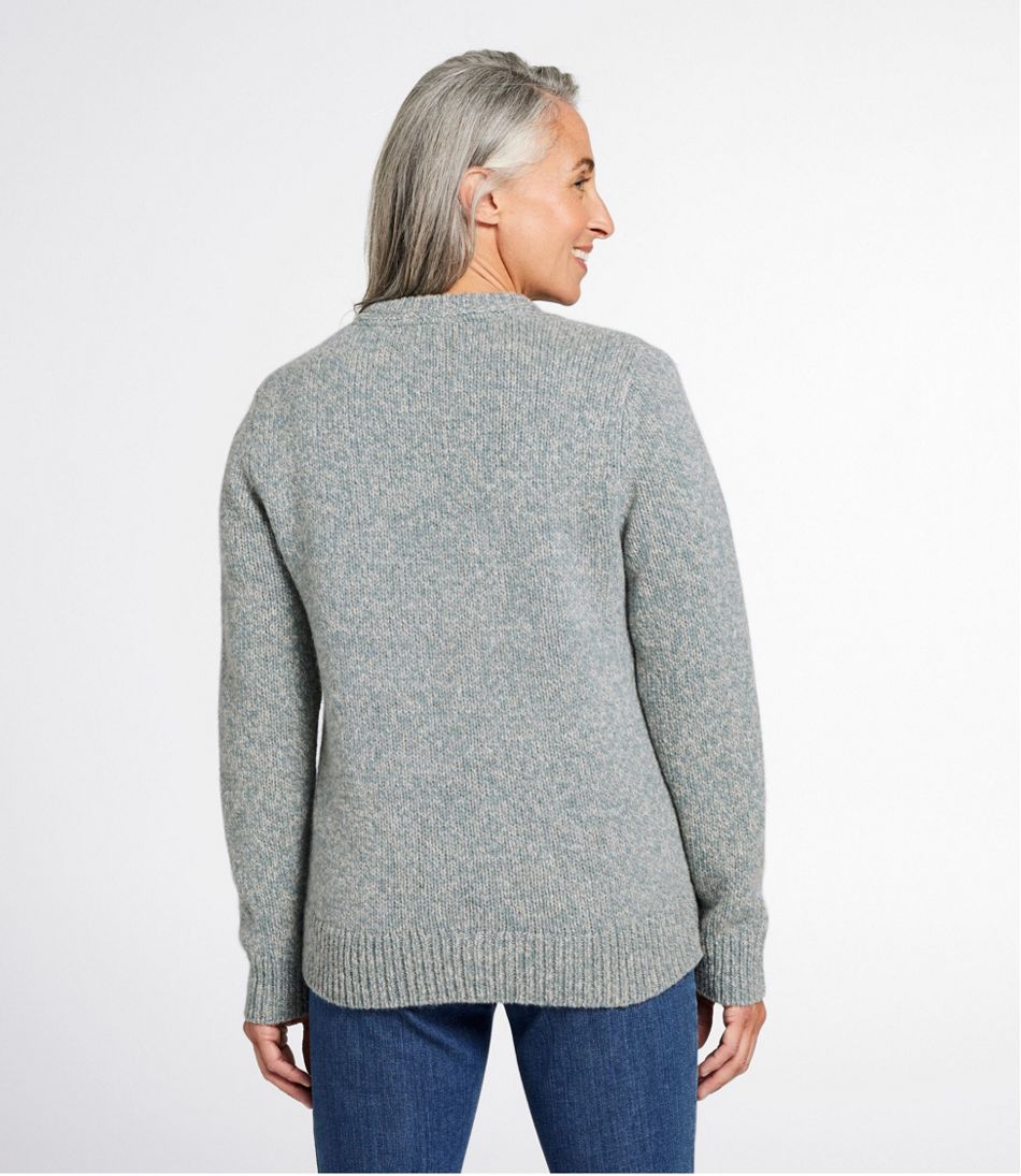 Women's Bean's Classic Ragg Wool Sweater, Crewneck | L.L.Bean for sale