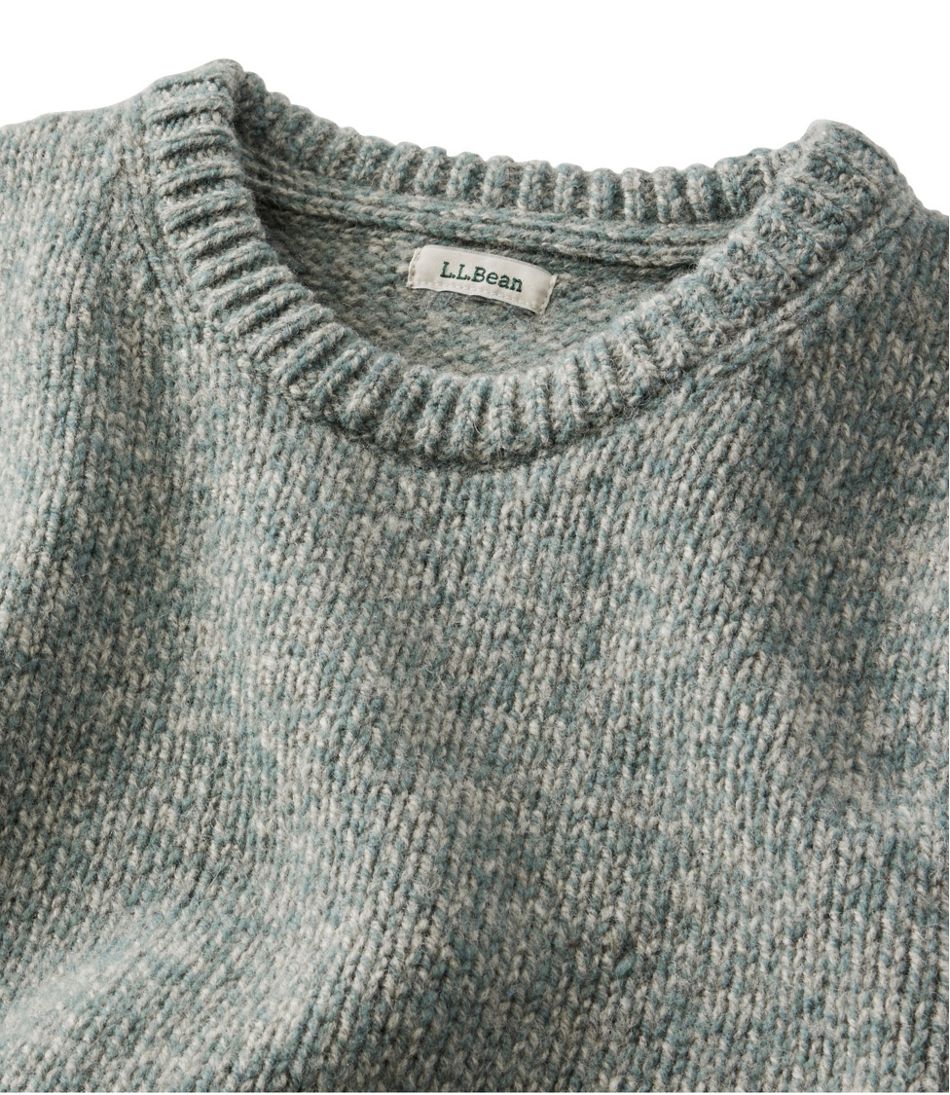 Women's Bean's Classic Ragg Wool Sweater, Crewneck | L.L.Bean for sale