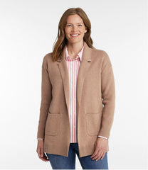 Women's Wicked Soft Cotton/Cashmere Coatigan Sweater | L.L.Bean on sale
