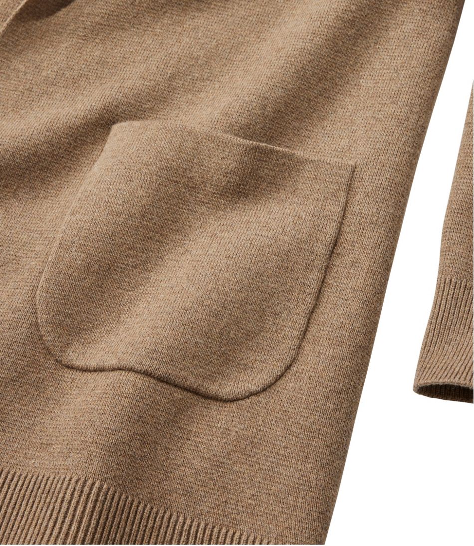 Women's Wicked Soft Cotton/Cashmere Coatigan Sweater | L.L.Bean on sale