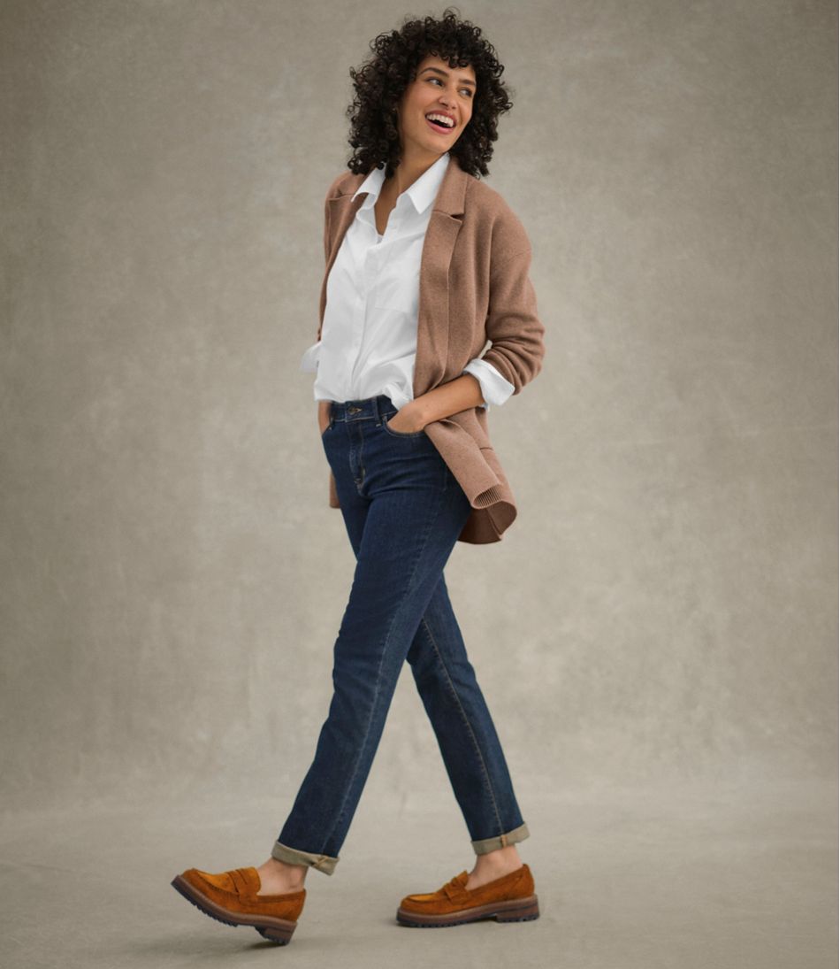 Women's Wicked Soft Cotton/Cashmere Coatigan Sweater | L.L.Bean on sale