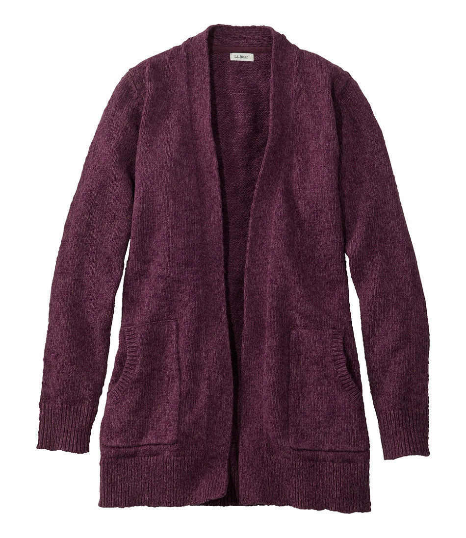 Women's Cotton Ragg Sweater, Open Cardigan | L.L.Bean discount
