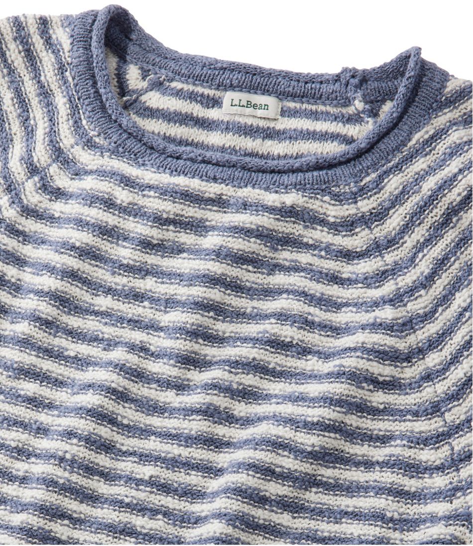 Women's Midweight Cotton Slub Rollneck Pullover Stripe | L.L.Bean outlet