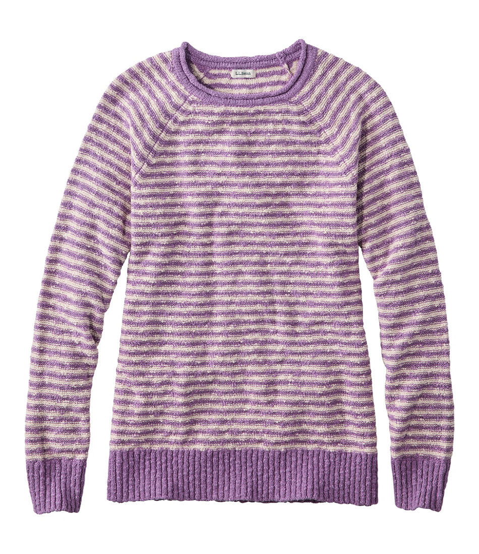 Women's Midweight Cotton Slub Rollneck Pullover Stripe | L.L.Bean outlet