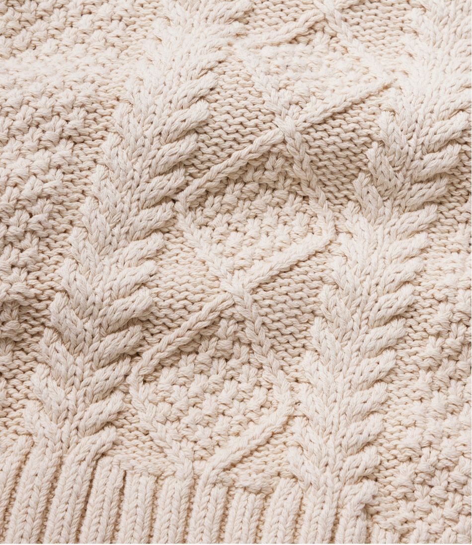 Women's Signature Cotton Fisherman Sweater, Crewneck | L.L.Bean online