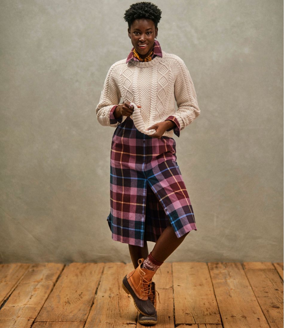 Women's Signature Cotton Fisherman Sweater, Crewneck | L.L.Bean online