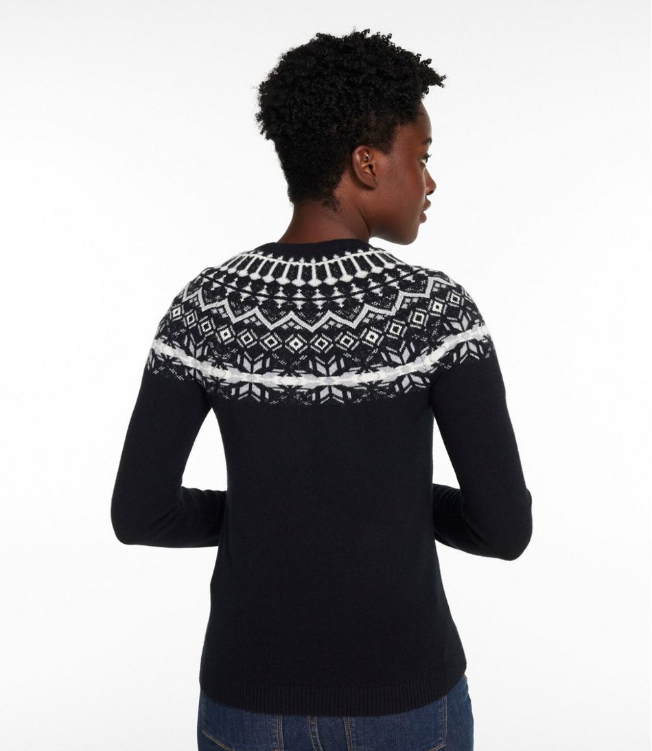 Women's Classic Cashmere Sweater, Crewneck Fair Isle | L.L.Bean near me