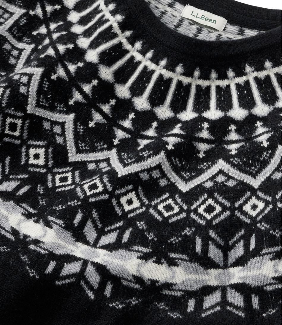 Women's Classic Cashmere Sweater, Crewneck Fair Isle | L.L.Bean near me