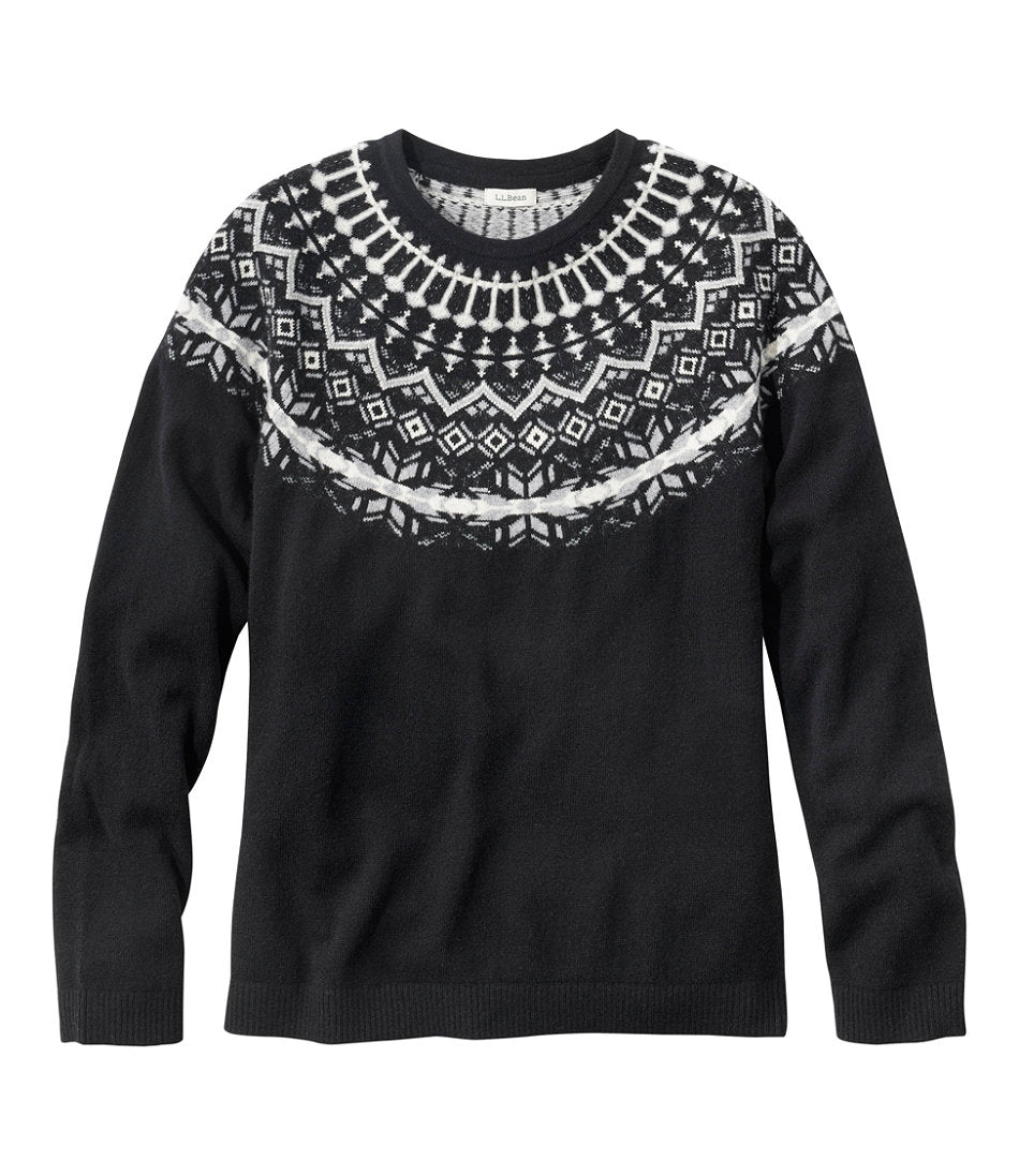 Women's Classic Cashmere Sweater, Crewneck Fair Isle | L.L.Bean near me