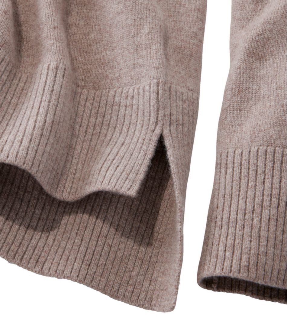 Women's Classic Cashmere Sweater, Relaxed Mockneck | L.L.Bean outlet