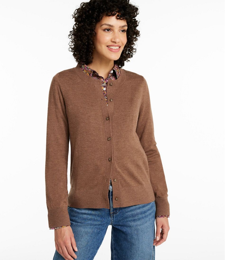Women's Essential Merino Wool Sweater, Cardigan | L.L.Bean online