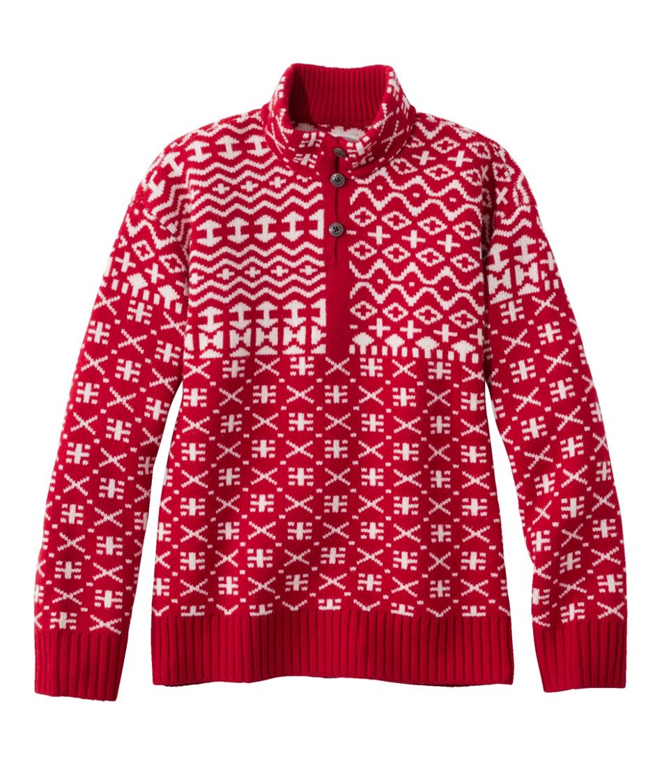 Women's Signature Kingfield Merino Wool Sweater, Fair Isle | L.L.Bean near me
