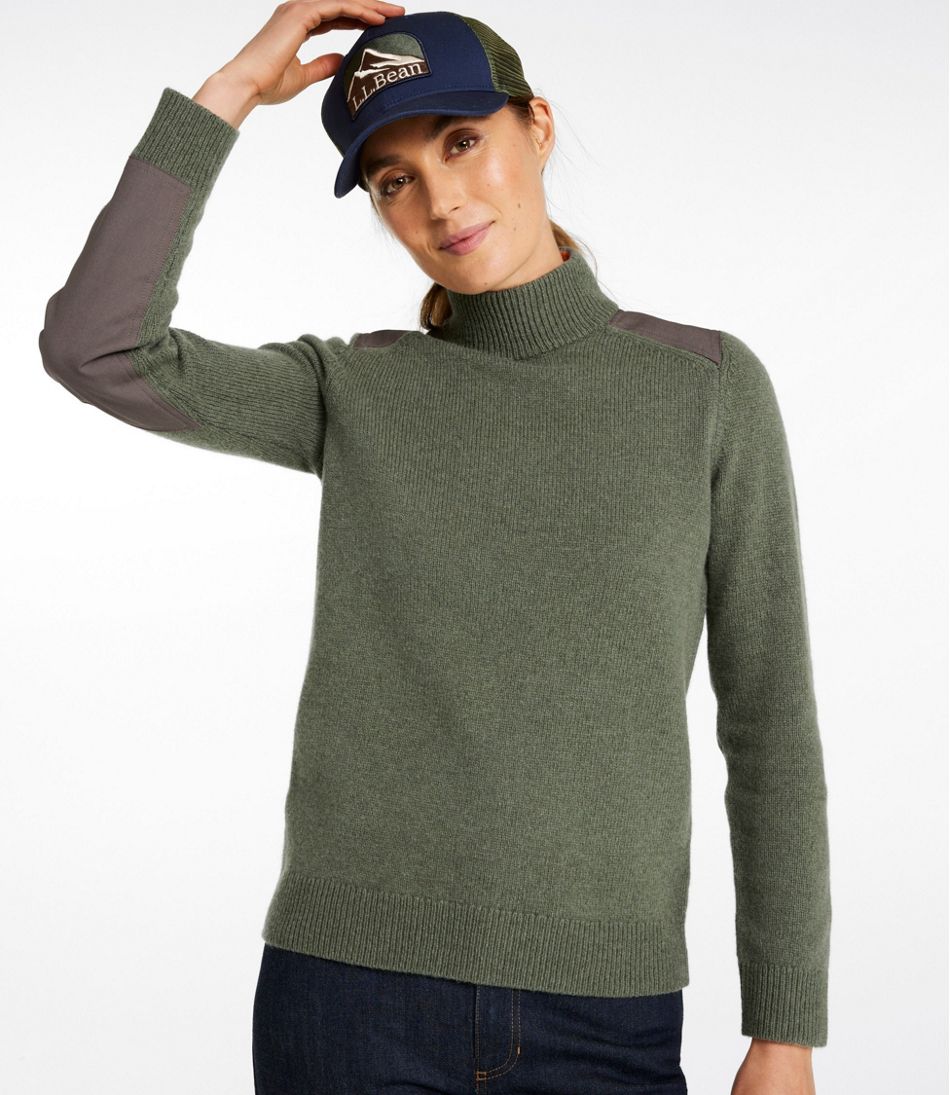Women's Maine Guide Lightweight Lambswool Sweater | L.L.Bean discount