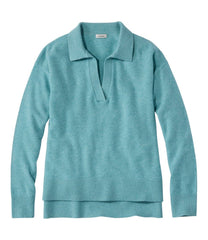 Women's Classic Cashmere Sweater, Relaxed Polo | L.L.Bean near me