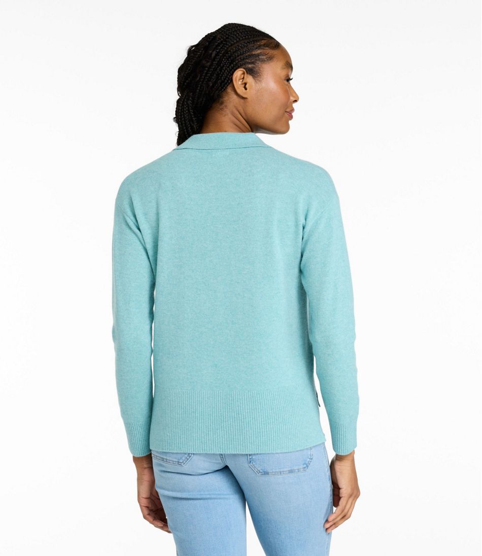Women's Classic Cashmere Sweater, Relaxed Polo | L.L.Bean near me