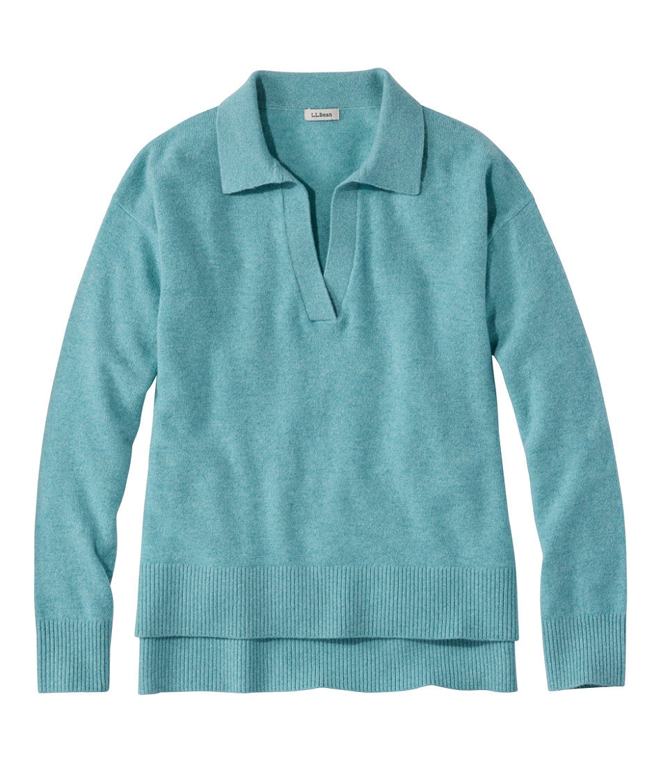 Women's Classic Cashmere Sweater, Relaxed Polo | L.L.Bean near me