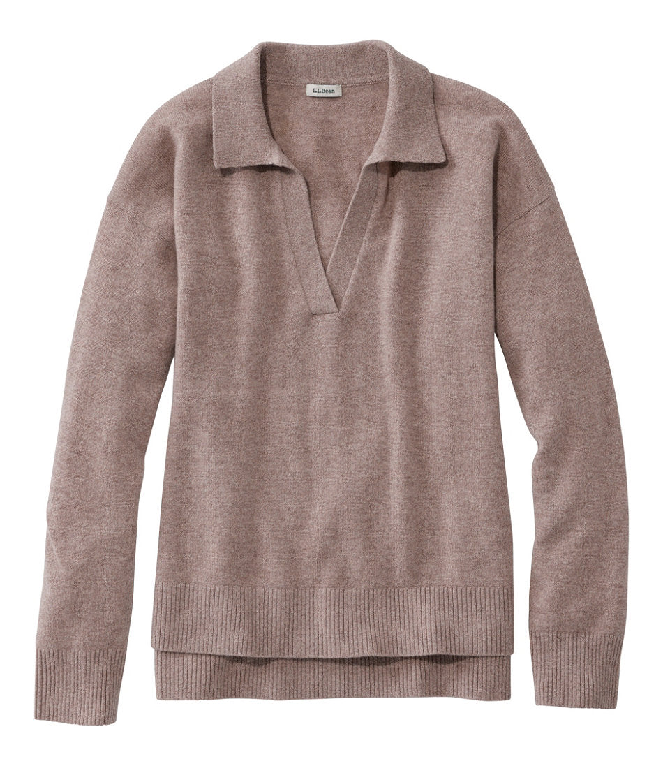 Women's Classic Cashmere Sweater, Relaxed Polo | L.L.Bean near me