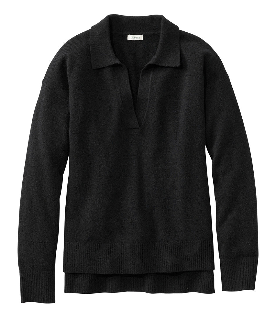 Women's Classic Cashmere Sweater, Relaxed Polo | L.L.Bean near me