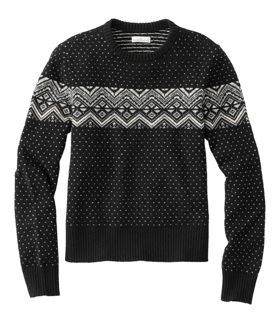Women's Signature Camp Merino Wool Sweater, Pullover Novelty | L.L.Bean discount