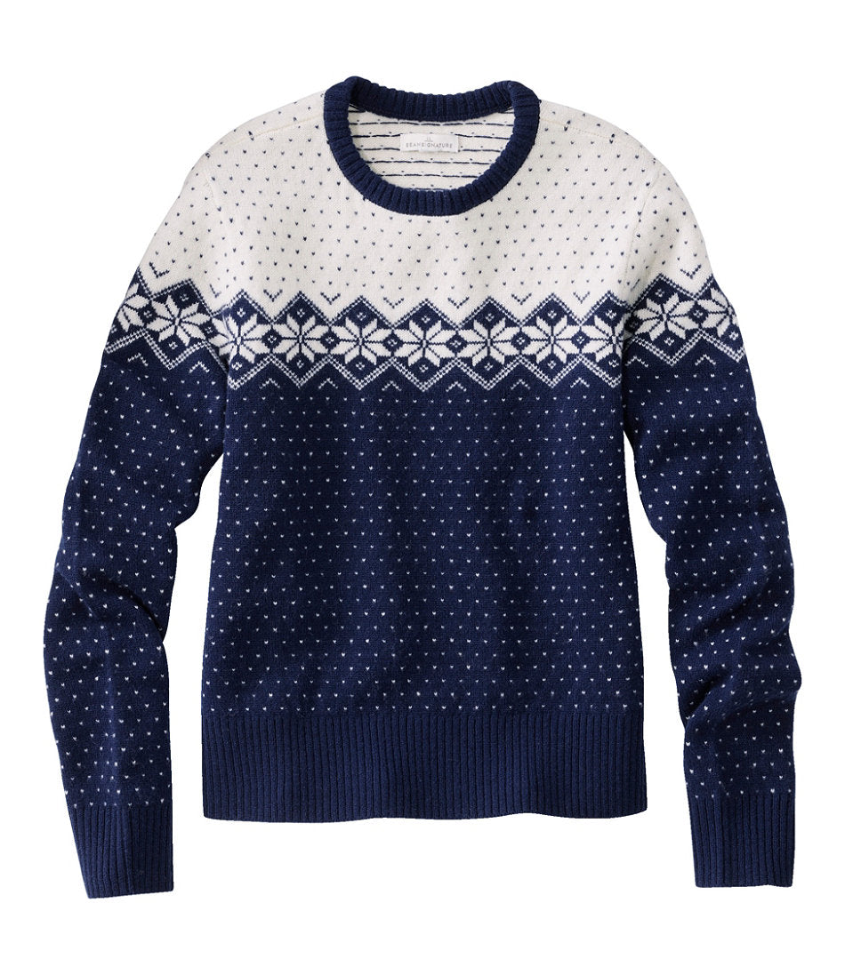 Women's Signature Camp Merino Wool Sweater, Pullover Novelty | L.L.Bean discount