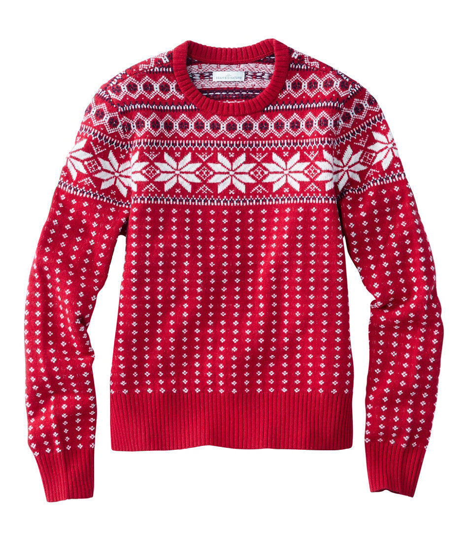 Women's Signature Camp Merino Wool Sweater, Pullover Novelty | L.L.Bean discount