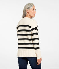 Women's Heritage Heirloom Wool/Cashmere Sweater, Crewneck Stripe | L.L.Bean discount