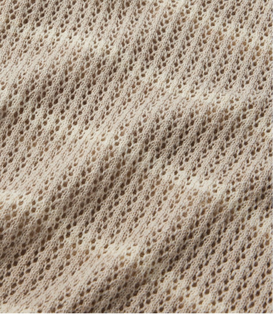 Women's Organic Cotton Slub Pointelle Sweater, Polo | L.L.Bean near me