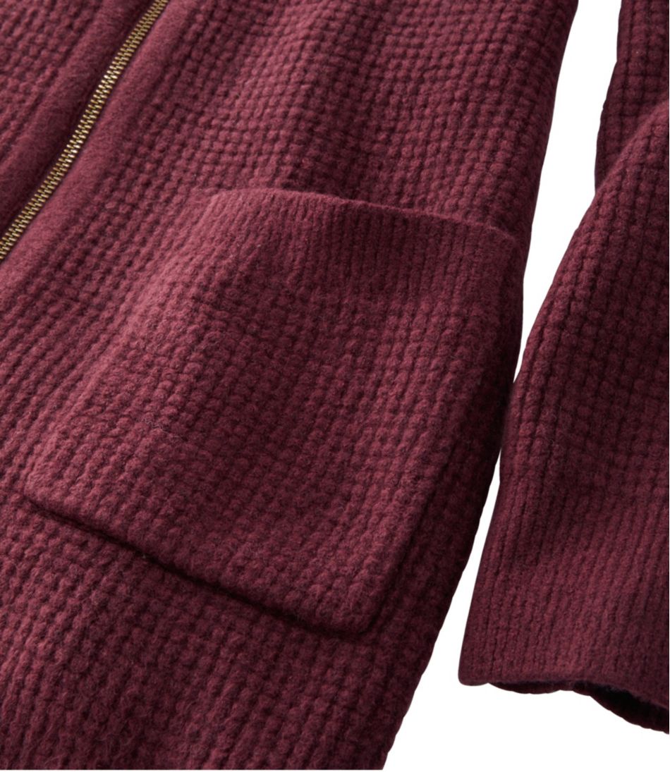 Women's SuperSoft Waffle Sweater, Coatigan | L.L.Bean outlet
