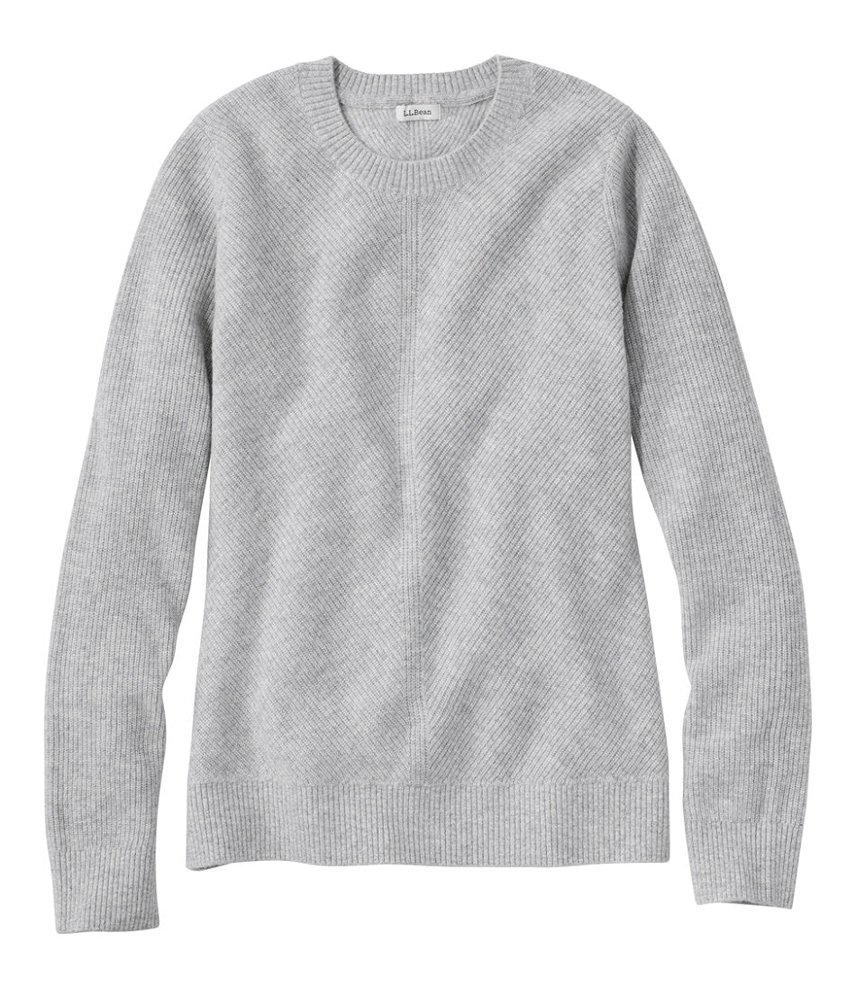 Women's Classic Cashmere Textured Sweater, Crewneck | L.L.Bean online