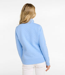 Women's Quilted Quarter-Zip Pullover | L.L.Bean for sale