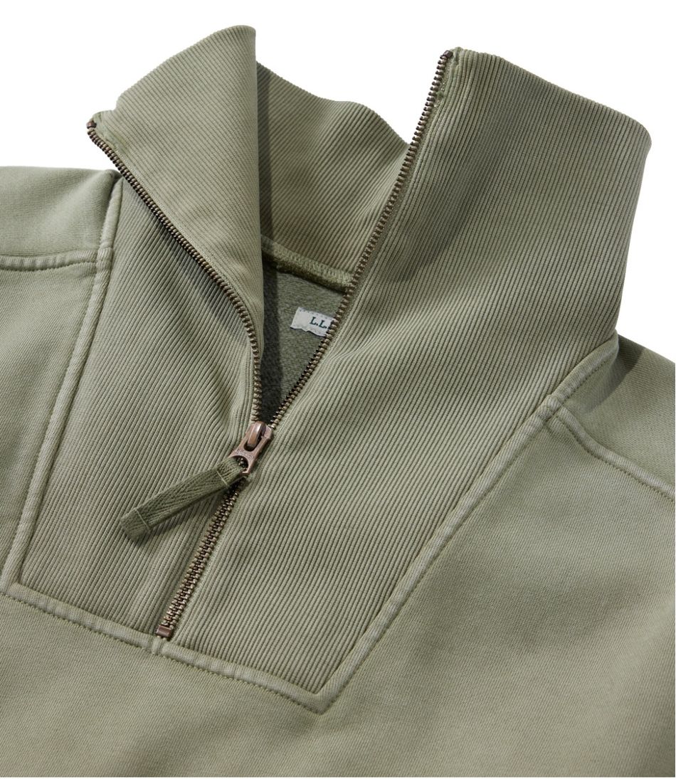 Women's Sunwashed Sweats, Quarter-Zip | L.L.Bean on sale