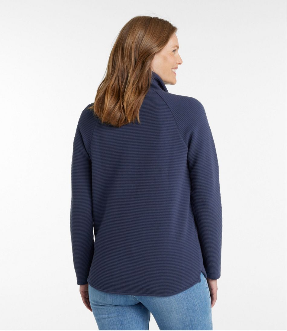 Women's Lakewashed Double-Knit Full-Zip | L.L.Bean outlet