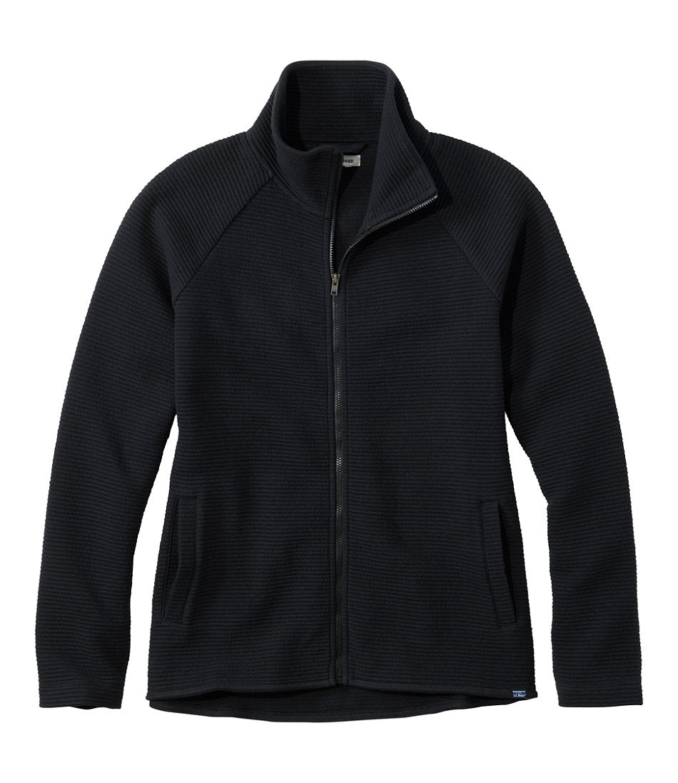 Women's Lakewashed Double-Knit Full-Zip | L.L.Bean outlet