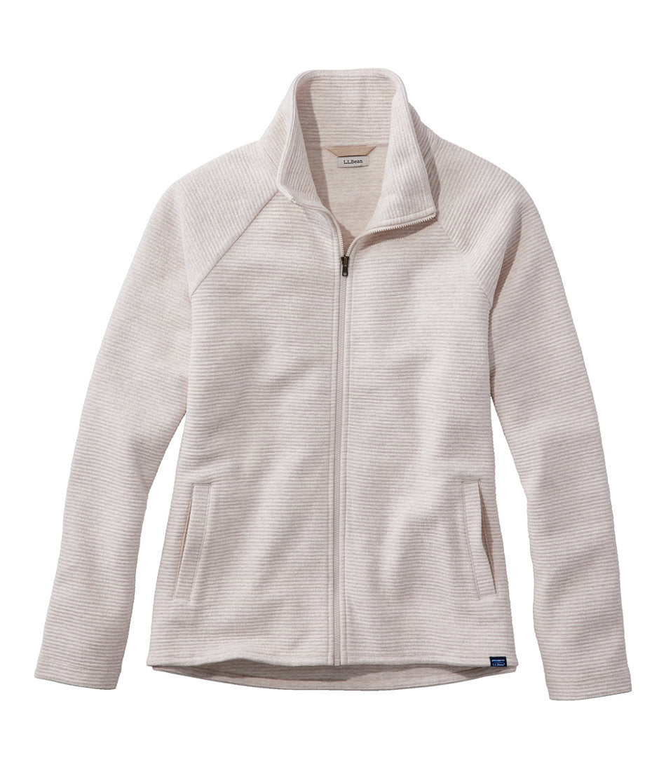 Women's Lakewashed Double-Knit Full-Zip | L.L.Bean outlet
